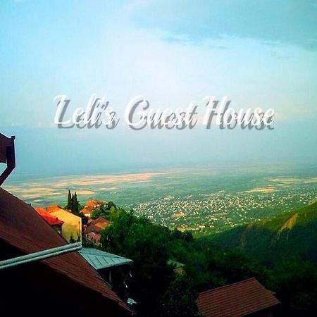 Lelis Guest House Sighnaghi Εξωτερικό φωτογραφία