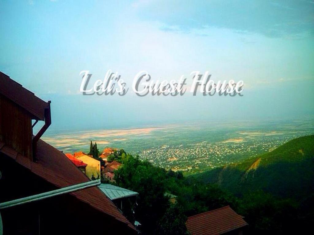 Lelis Guest House Sighnaghi Εξωτερικό φωτογραφία